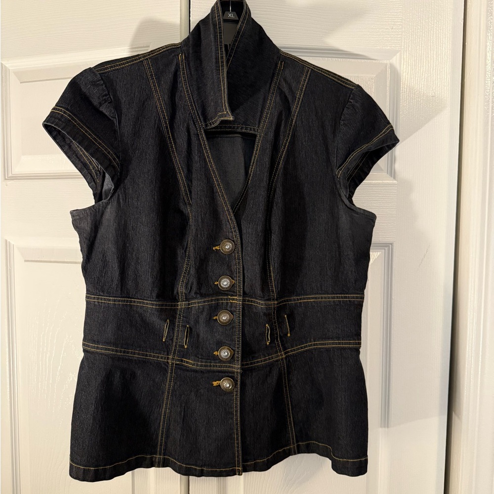 Bisou Bisou Black Utility Jacket